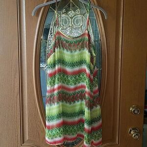 Cecico sleeveless tunic top Sz S